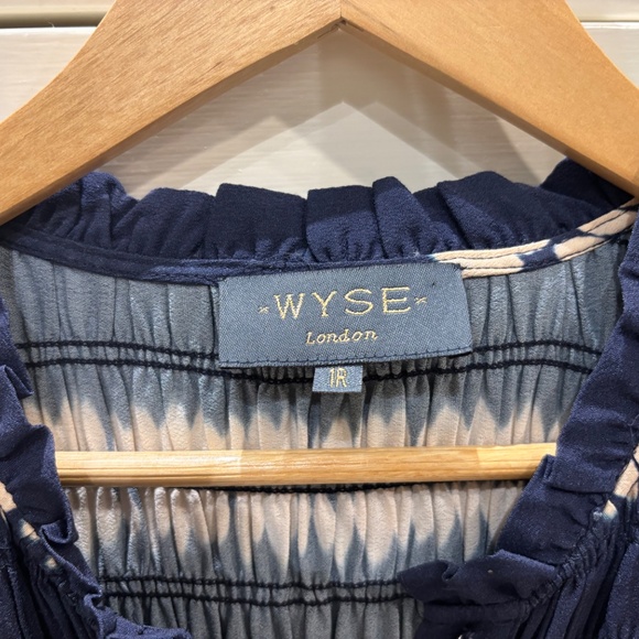 WYSE Aggie Shiburi Dress, Midnight/Ivory - Picture 2 of 3